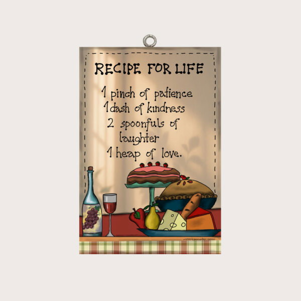 "RECIPE FOR LIFE"
