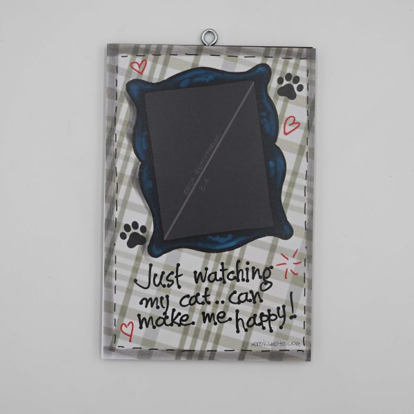 "Just watching my cat"- Πρόσθεσε φωτογραφία - τεράστια συλλογή με ξύλινα κάδρα τοίχου με λόγια ποιητών και πολλά άλλα #αξιαλογου. - Προσωποποιημένα Δώρα.