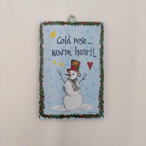 "Cold nose, warm heart", χεροκάμωτο από το 1978