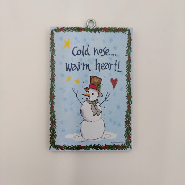 "Cold nose, warm heart", χεροκάμωτο από το 1978