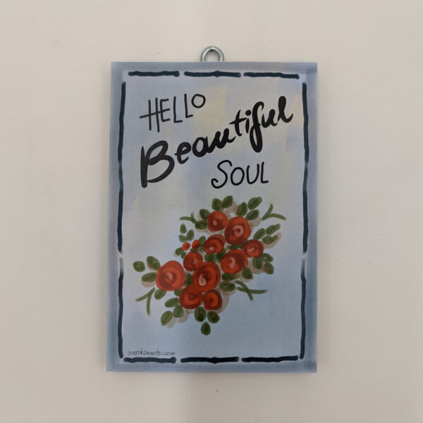 "Hello beautiful soul", χεροκάμωτο από το 1978