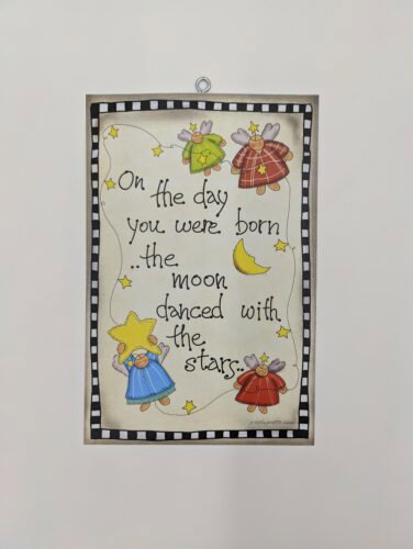 " The angels danced...", χεροκάμωτο από το 1978