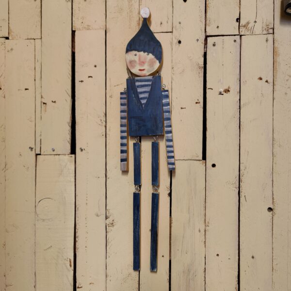 "Μαριονέτα ξύλινη αγόρι", χεροκάμωτο στον Βύρωνα, δώρα με νόημα