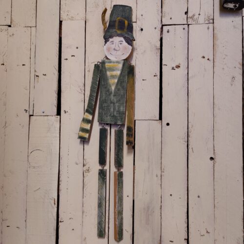 "Μαριονέτα ξύλινη αγόρι", χεροκάμωτο στον Βύρωνα, δώρα με νόημα