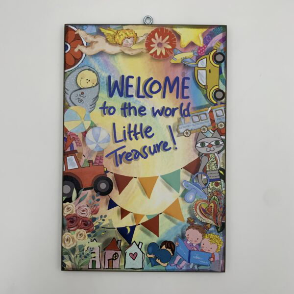 1111 (9) "WELCOME to the world" - Αγόρι