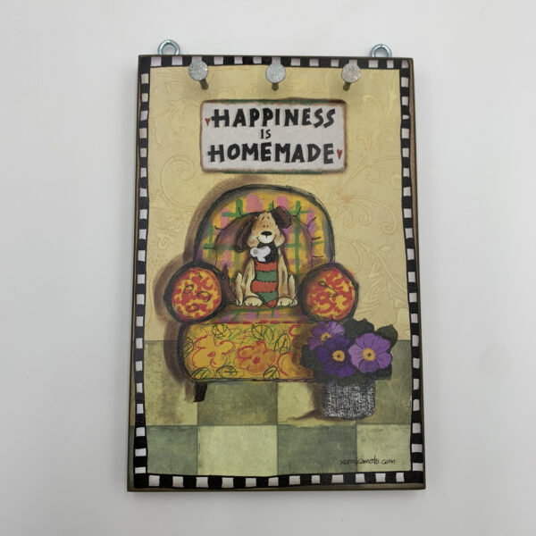 HAPPINESS IS HOMEMADE - Κλειδοθήκη