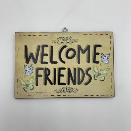 WELCOME FRIENDS ~ ombra/χεροκάμωτο από το 1978