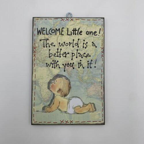 WELCOME Little one ~ ombra/χεροκάμωτο από το 1978